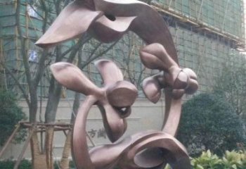 蘭花雕塑承接，歐式風格，廣場蘭花花朵雕塑精選