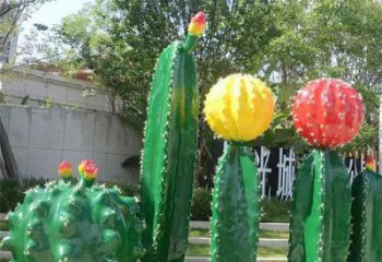 仙人棒雕塑承接，鍛造工藝，仿真仙人棒雕塑制造廠家