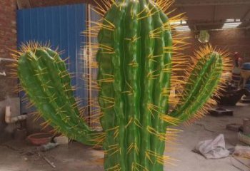 仿古仙人球雕塑