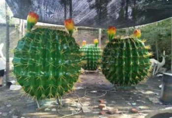 幾何仙人球雕塑