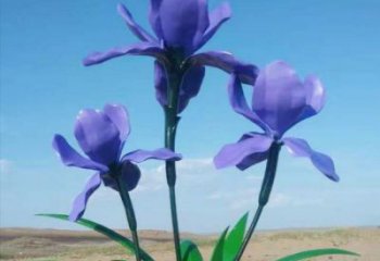 蘭花雕塑通用，戶外雕塑，不銹鋼蘭花雕塑廠家
