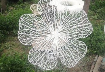 梨花雕塑定價，拉絲工藝，不銹鋼梨花雕塑制作廠家