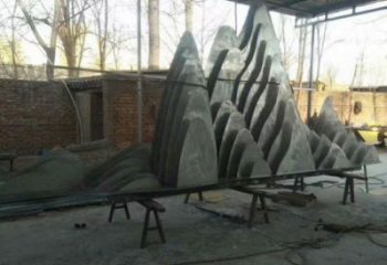 景觀假山雕塑，城區小品，戶外假山雕塑生產商