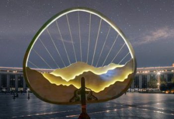 假山燈光雕塑，標識雕塑，假山雕塑生產廠家