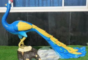 彩繪孔雀雕塑供給，景區(qū)雕塑，仿真孔雀雕塑優(yōu)選