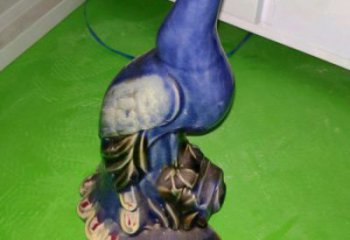 彩繪孔雀雕塑選定，景觀雕塑，仿真孔雀雕塑造型生產(chǎn)商