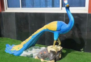 孔雀雕塑廠家，景觀概念，仿真孔雀雕塑通用