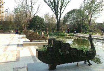 公園孔雀雕塑定價，景觀概念，仿古孔雀雕塑廠家選用?
