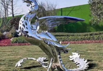 孔雀雕塑精選，戶(hù)外雕塑，不銹鋼鏡面孔雀雕塑廠家