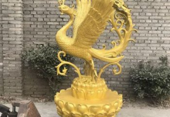 孔雀雕塑定制，村標概念，景觀銅孔雀雕塑廠家預定?