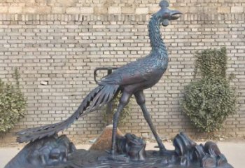孔雀雕塑展示提供，園林裝飾，小區銅孔雀雕塑承接
