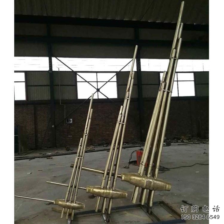 二胡雕塑選定，園林裝飾，大型不銹鋼二胡雕塑公司
