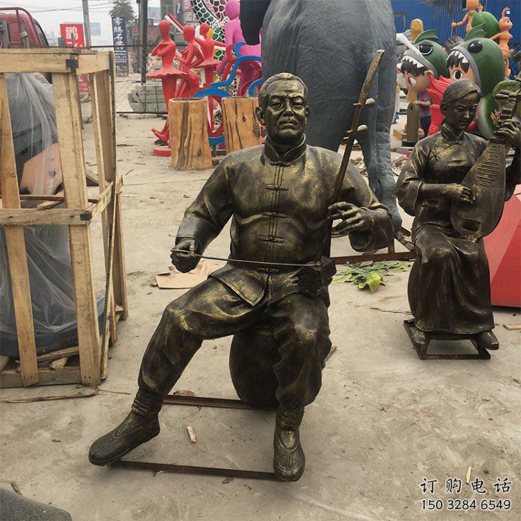 商業街琵琶雕塑