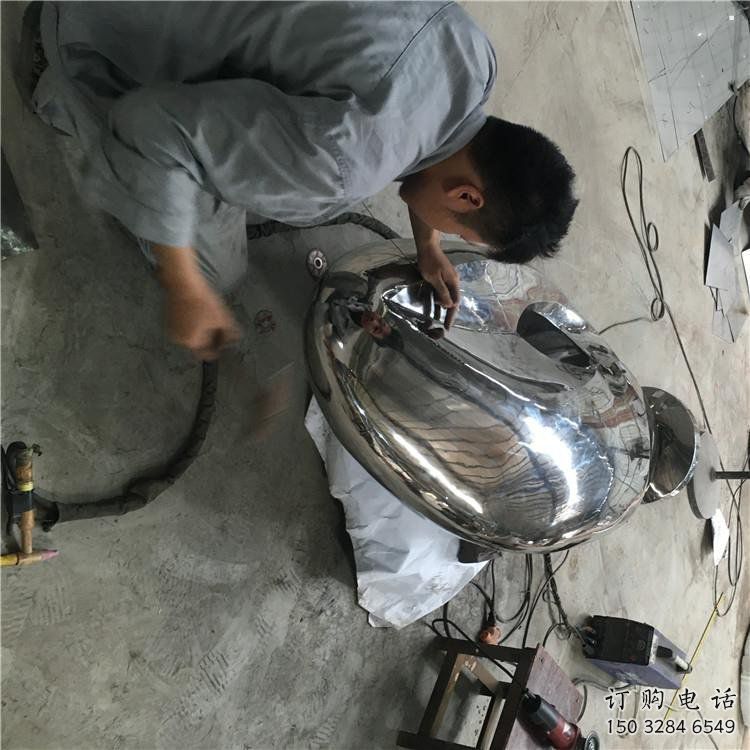 鏡面球雕塑承接，美陳雕塑，不銹鋼球雕塑供給