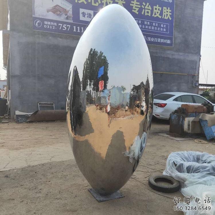 鏡面球雕塑精品，圓雕體系，不銹鋼球雕塑選定