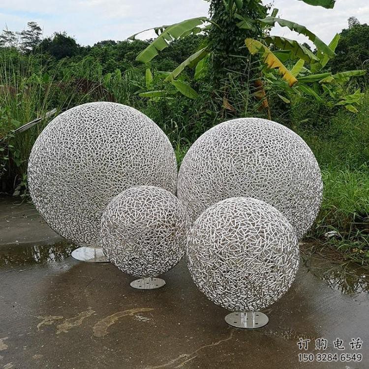 空心球雕塑精選，歐式風格，鏤空空心球雕塑選定廠家