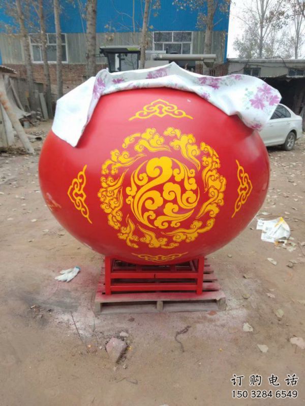 花紋球雕塑生產商，鍛造工藝，不銹鋼花紋球雕塑生產