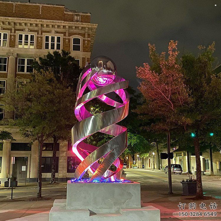 景觀球雕塑選定，燈光雕塑，不銹鋼景觀球雕塑定做