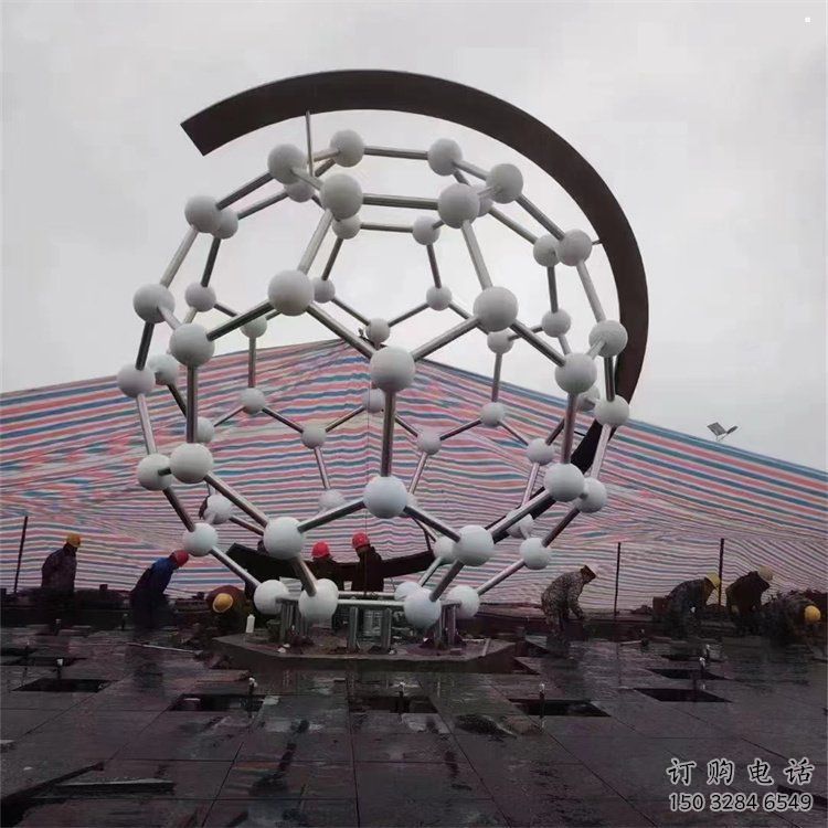 星球雕塑指用，多彩藝術，不銹鋼星球雕塑廠家