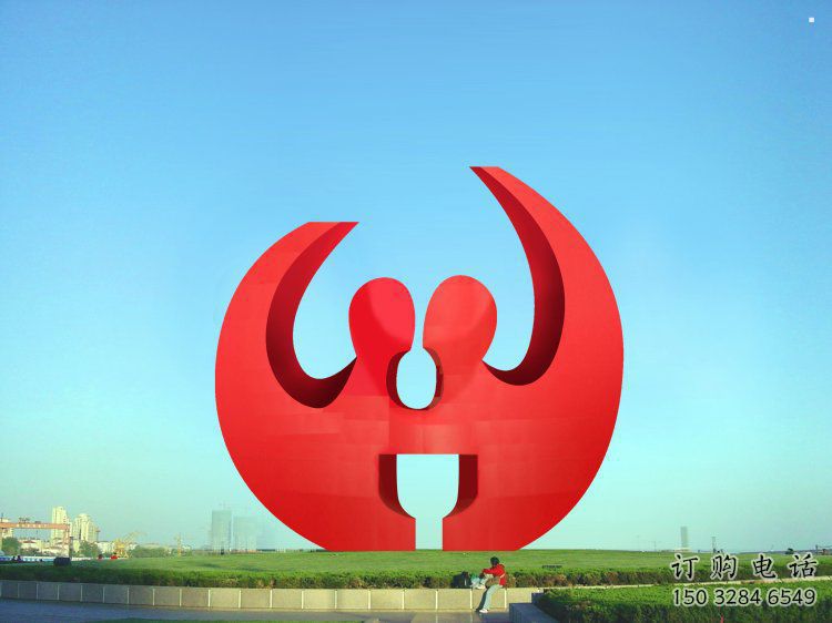 鏤空球雕塑指用，小區擺件，異形鏤空球雕塑制作