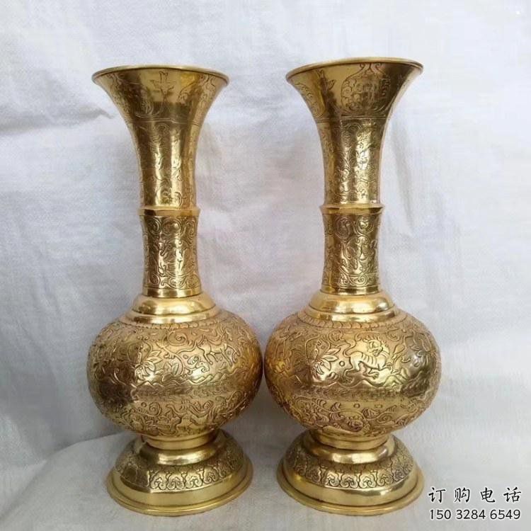 花瓶雕塑選定，拉絲工藝，景觀銅花瓶雕塑預定