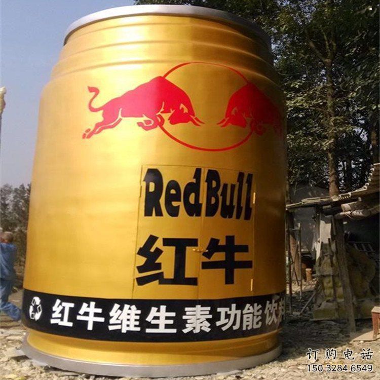 飲料瓶雕塑精選，露天雕塑，玻璃鋼飲料瓶雕塑展品