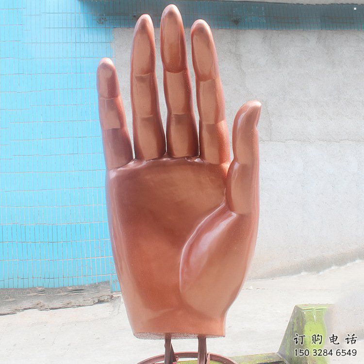 佛手雕塑供應，地標擺件，不銹鋼佛手雕塑制造廠家