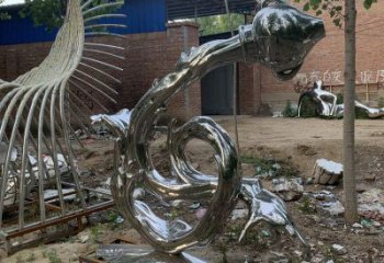 浪花雕塑供求，白鋼構件，鏡面浪花天壺雕塑觀賞型