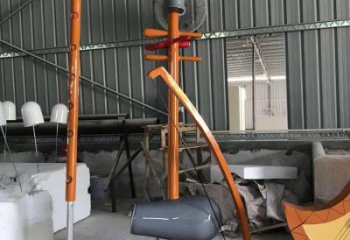 制造二胡雕塑供需，鋼管組合，不銹鋼二胡雕塑廠家