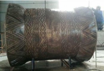 銅鼓雕塑批發，廣場系列，商場銅鼓雕塑供需