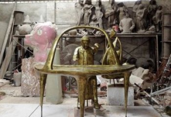 房地產(chǎn)鋼琴雕塑