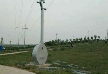 馬頭琴雕塑精選，戶外雕塑，不銹鋼馬頭琴雕塑優(yōu)價(jià)