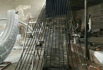 馬頭琴雕塑預(yù)定，露天雕塑，不銹鋼馬頭琴雕塑制作