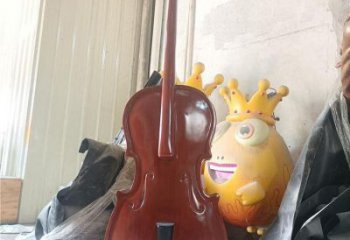 提琴雕塑選用，藝術雕塑，不銹鋼提琴雕塑標準