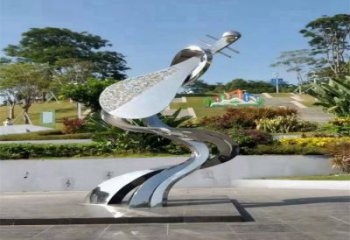 提琴雕塑制作，公園小品，不銹鋼提琴雕塑優(yōu)選