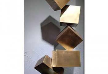 方塊雕塑精選，廣場系列，不銹鋼方塊雕塑公司