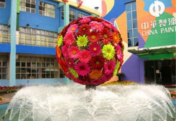 鏤空球雕塑廠，景觀雕塑，烤漆鏤空球雕塑供應