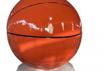 籃球景觀雕塑供應，市標雕塑，玻璃鋼籃球雕塑生產商