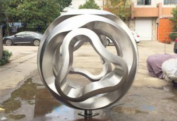 鏤空球雕塑服務(wù)商，城市裝飾，異形鏤空球雕塑供給