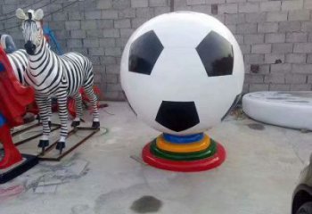 室內(nèi)足球雕塑