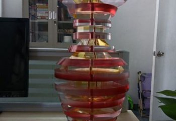 抽象花瓶雕塑制造，景觀雕塑，異形花瓶雕塑展品