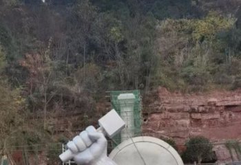 拳頭雕塑供求，中式工藝，不銹鋼拳頭雕塑廠家