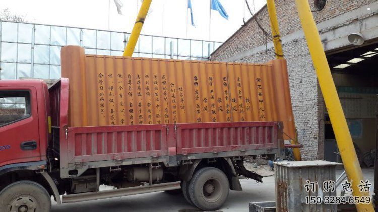 書(shū)簡(jiǎn)雕塑制造，中式工藝，不銹鋼書(shū)簡(jiǎn)雕塑制造廠(chǎng)家