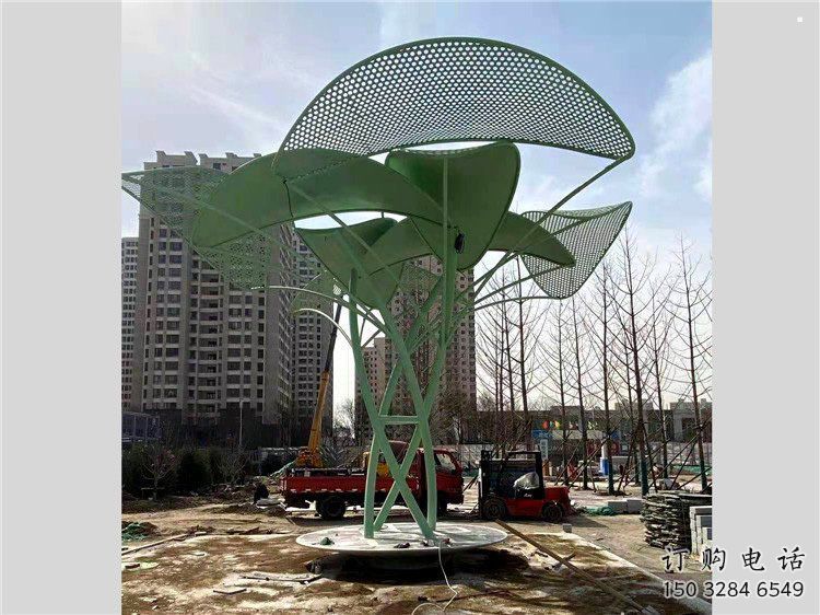 鏤空樹雕塑提供，美陳雕塑，烤漆鏤空樹雕塑承接