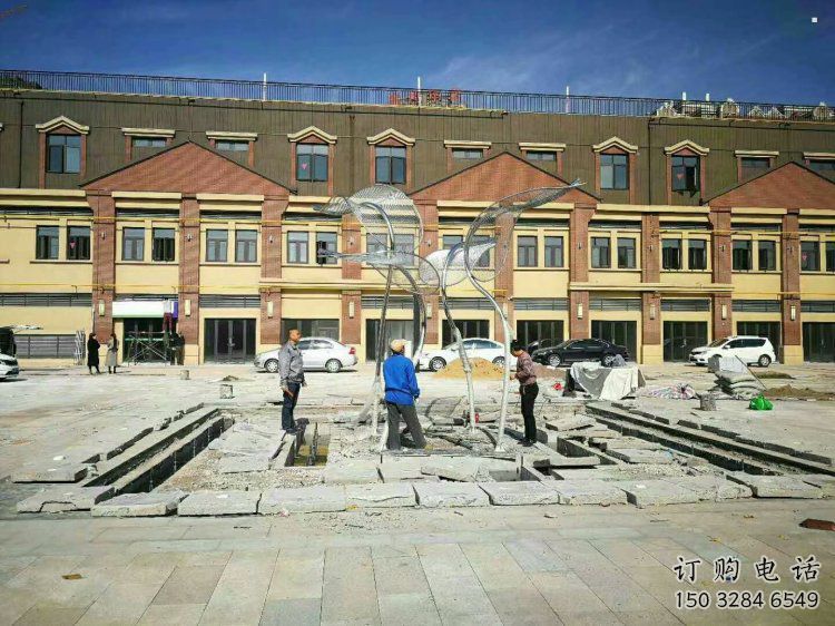 燈光樹葉雕塑制造，露天雕塑，燈光樹葉雕塑選用