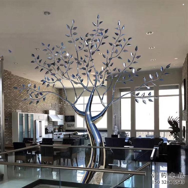 風鈴樹雕塑優價，小區擺件，不銹鋼風鈴樹雕塑精選