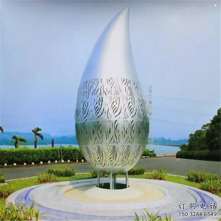 水滴雕塑承接，鍛造工藝，不銹鋼水滴雕塑訂做