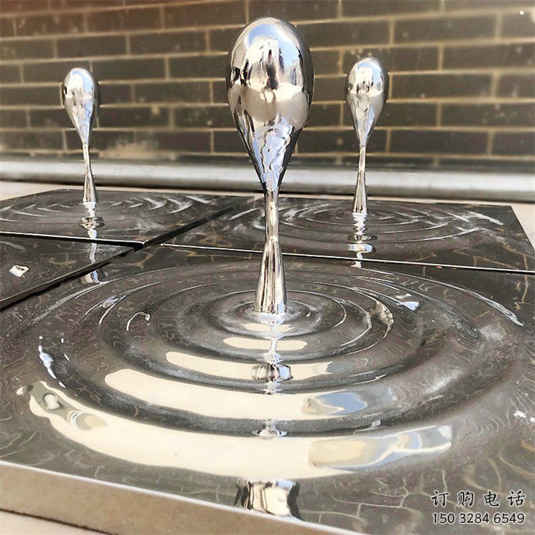 水滴雕塑指用，景觀雕塑，不銹鋼水滴雕塑點擊
