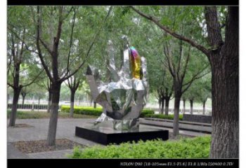 手掌雕塑訂做，景區案例，藝術不銹鋼手掌雕塑定制