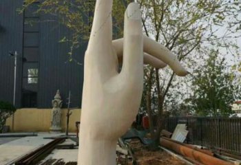 手指雕塑承接，街道標識，一指禪雕塑生產廠家